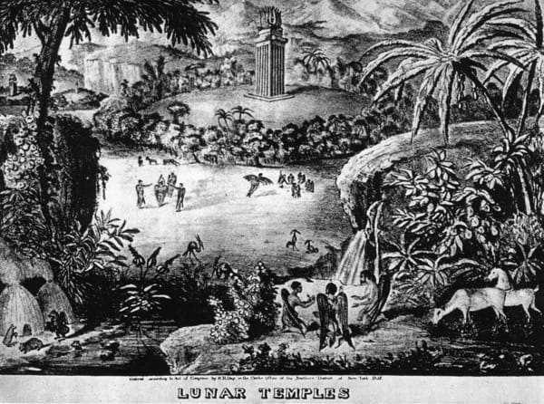 Moon Hoax Sapphire Temple