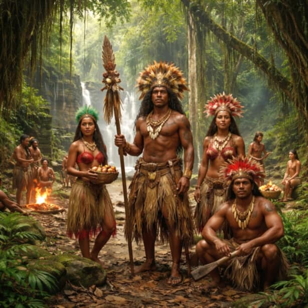 polynesians in south america